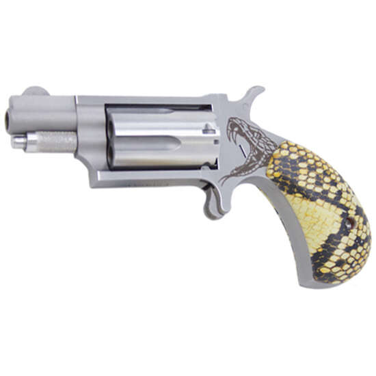 Handguns North American Arms ZPAP M85 NAA MINI ANTIVENOM 22MAG 1 1/8 SNAKESKIN GRIPS • Model: ZPAP M85